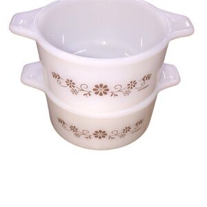 Dynaware Termocrisa vintage floral small casserole dishes